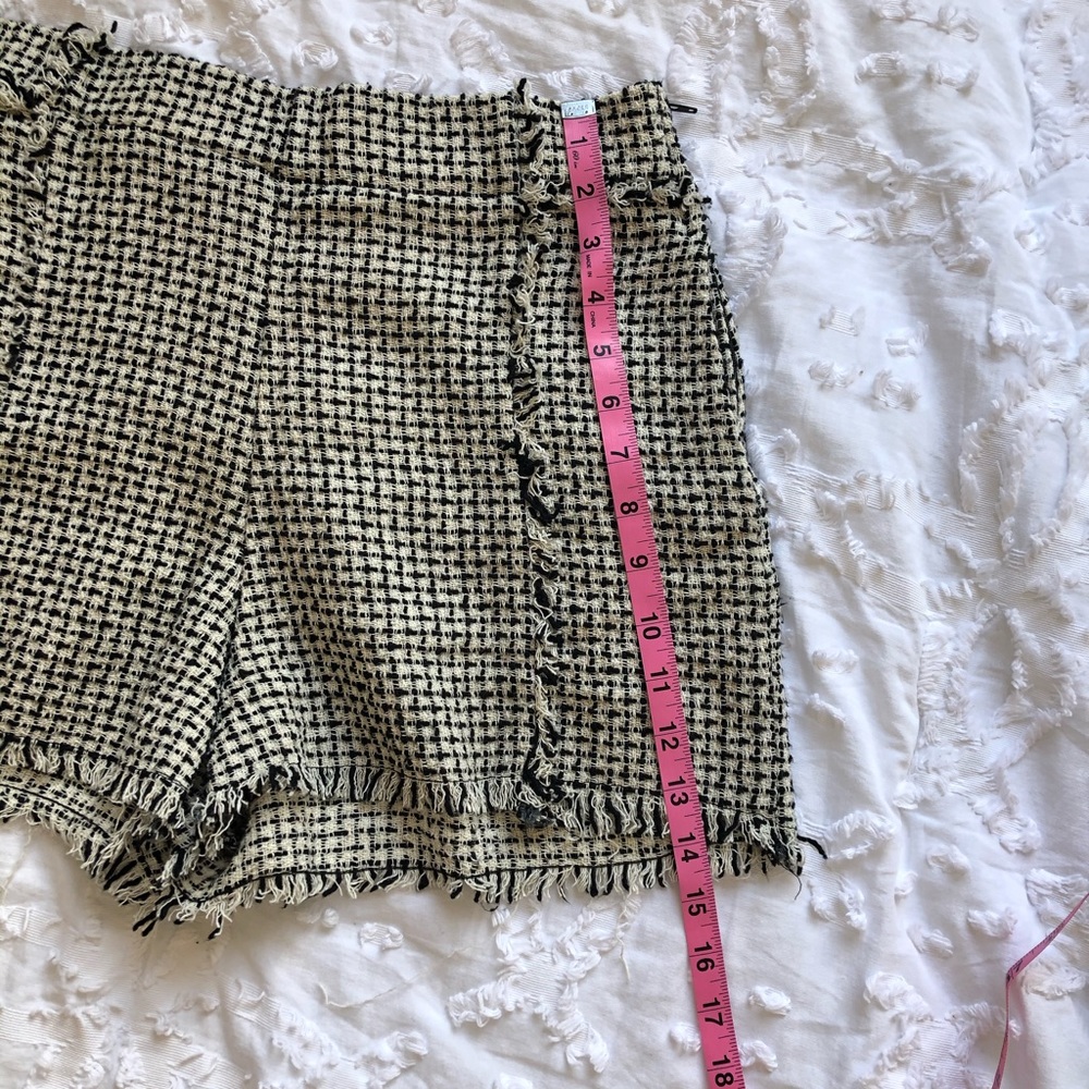 Zara Black And White Shorts - image 3